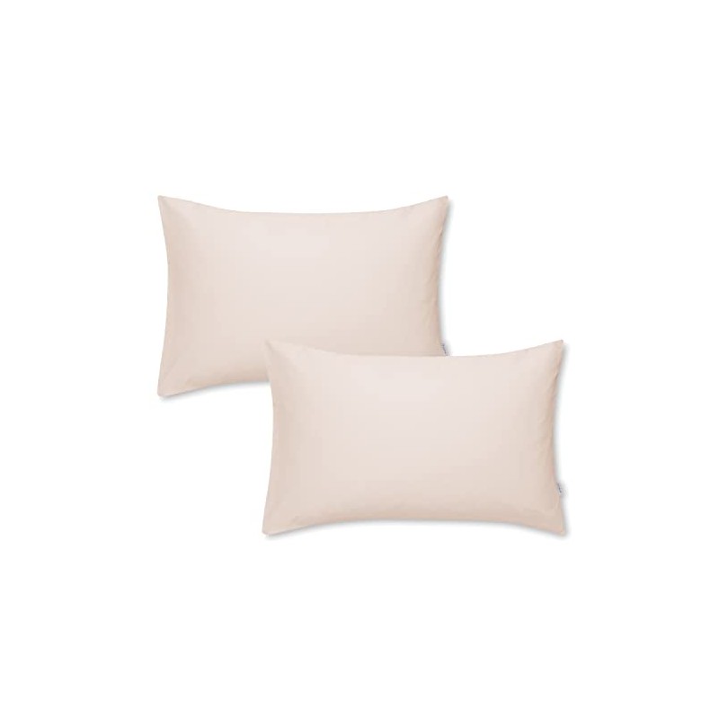 Bianca 400 Thread Count Cotton Sateen Standard Pillowcase Pair Oyster