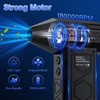 Electric Air Duster with Flashlight,180000RPM Compressed Air Duster Turbo Fan(10000mAh),Multipurpose