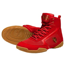 Hayabusa Pro Boxing Shoes for Men & Women - Red, 6