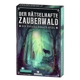 moses. 90395 Magic Forest The Enigmatic Enchanted Forest One Puzzle Game, Great Escape Fun in Small Packaging, Exit Game for Beginners from 12 Years, Multicoloured Illustrated