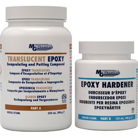 MG Chemicals 832C-375ML Translucent Epoxy Encapsulating and Potting Compound, 12 oz liquid Kit