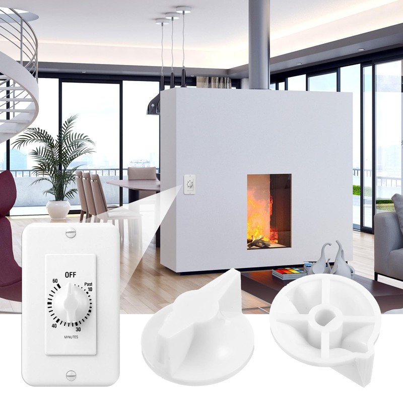 6Pcs Timer Knob Replacement, Timer Switch Knob Compatible with Intermatic