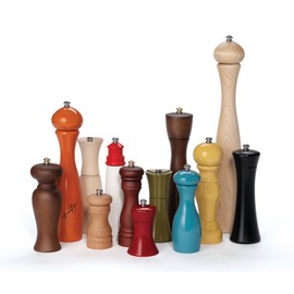 Fletchers' Mill Federal Pepper Mill, Cherry - 6 Inch, Adjustable Coarseness Fine to Coarse, MADE IN U.S.A.