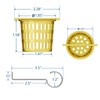 Neodrain Golden Strainer-Hook, Stainless Steel Hair and Debris Strainer, Only