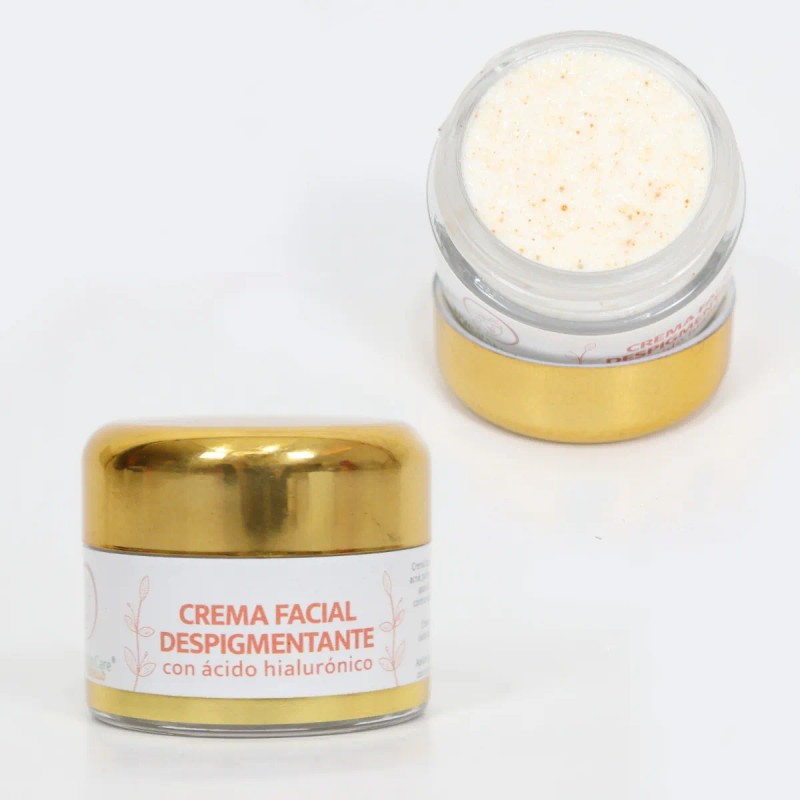 Crema Facial Despigmentante Aclaradora Con Acido Hialuronico