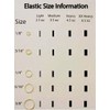 100 Pcs DentalSmile Amber Elastic Latex Braces 3.5oz 5/16 Dental