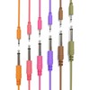 ExcelValley - Mono Patch Cables - TS 3.5mm 1/8" to