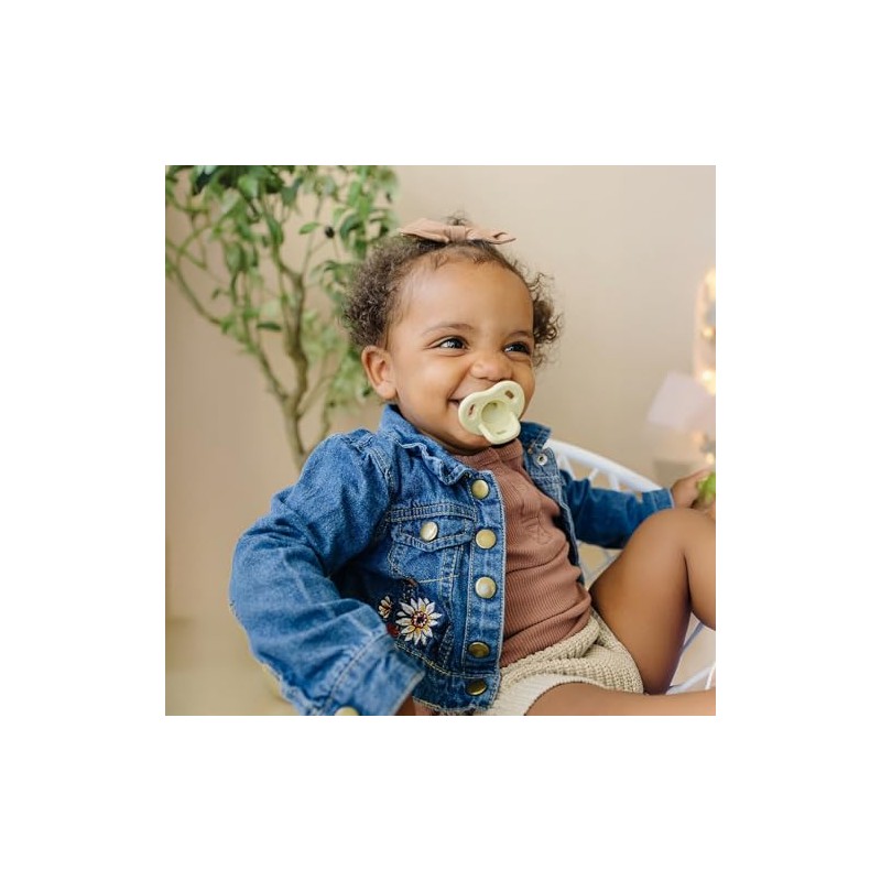 Sweet Cotton - Chupete infantil para bebé, 0-18 meses
