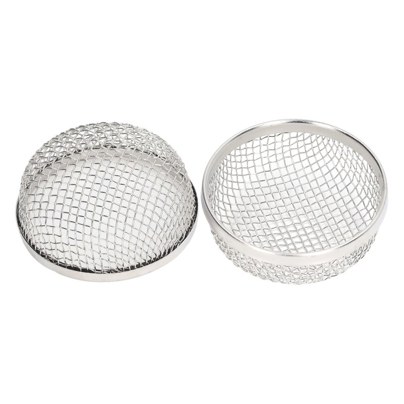 2Pcs RV Water Heater Vent Cover Stainless Steel 2.8in Flying