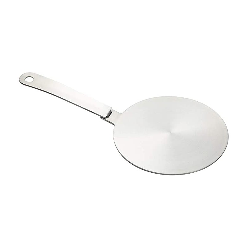 Heat Diffuser Stainless Steel Induction Adapter Plate Removable Handle Coffee