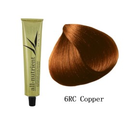 All-Nutrient Permanent Cream Hair Color - 6RC Copper