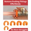 Vorhixa 12 Pcs 1/4-1 Inch Depth Gauge and Pipe Deburring