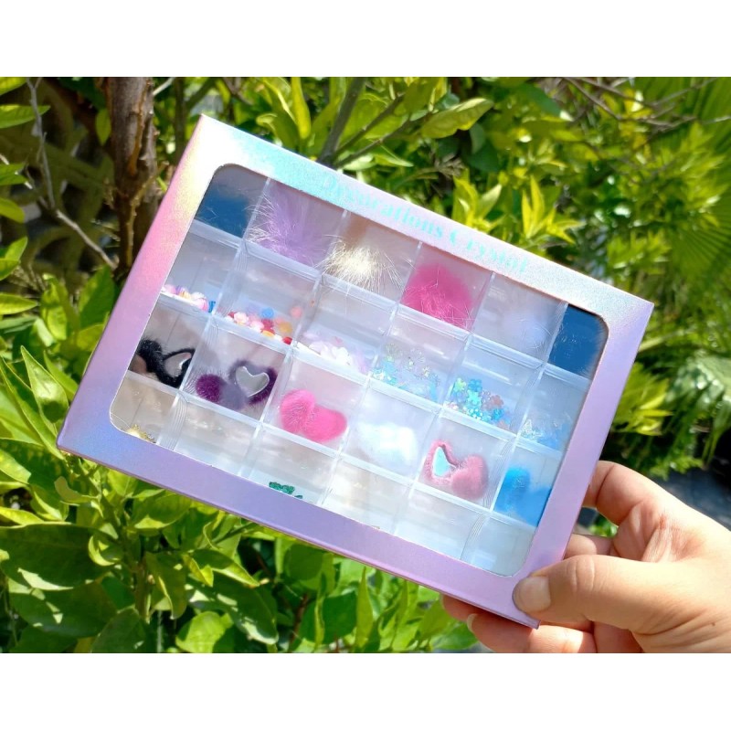 K&H Kit Estuche Decoración Uñas Nail Cute Accesorios 3d Varias