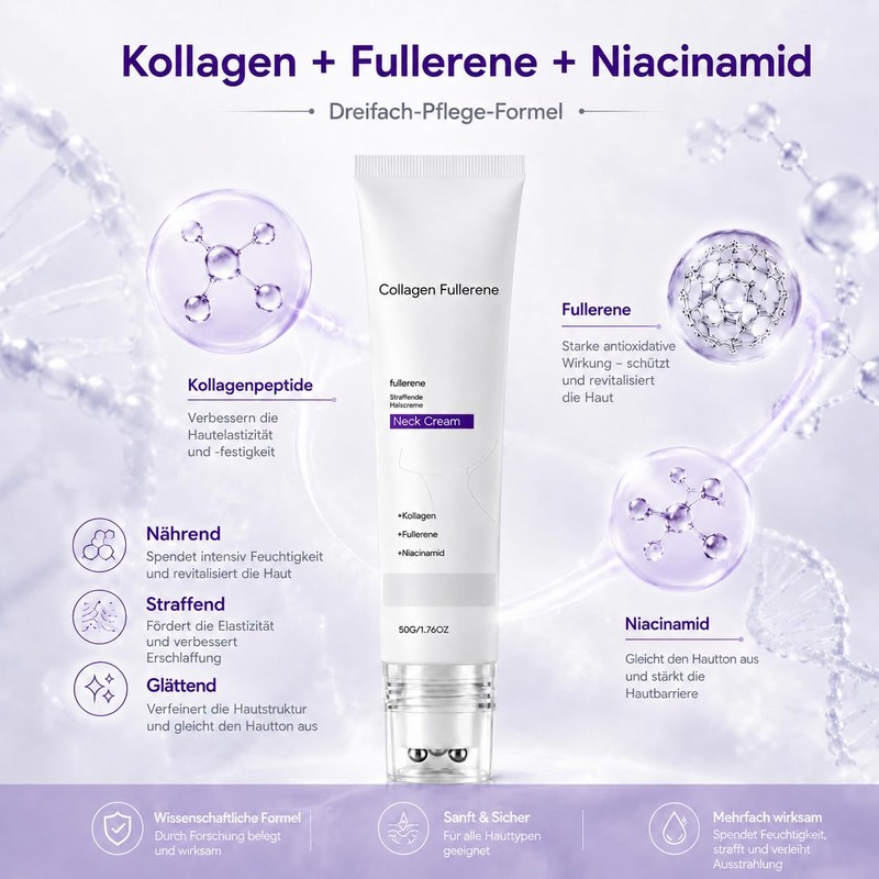 Magic Collagen Fullerene Cream, Reshape Firming Face Cream with Fullerene,