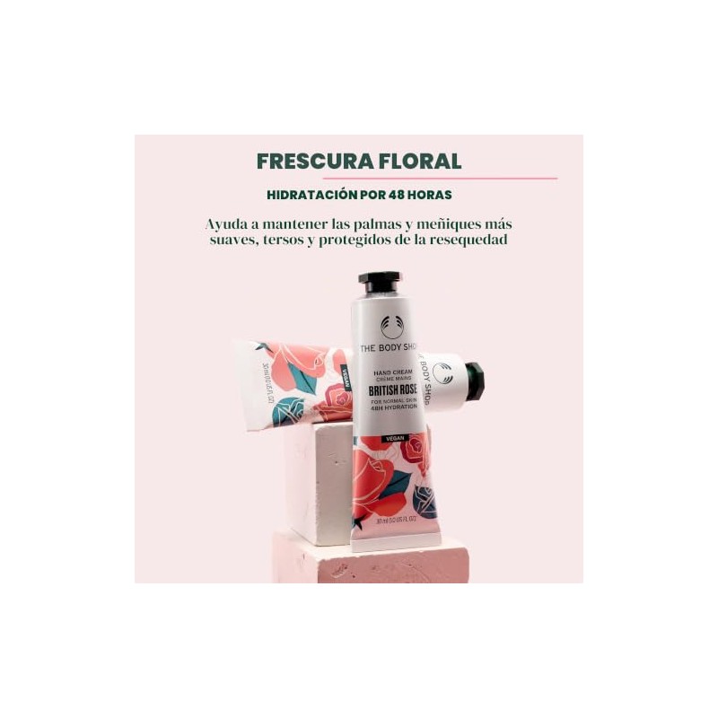 The Body Shop Crema de Manos British Rose 30 Ml