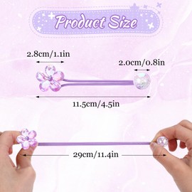 Gsbnjuy 12PCS Ball Charm Hair Ties Assorted Colored Camellia Bead Rubber Band Bubble Holders Cute Elastic No Damage Ponytail Hairs Accessories for Thick Hair Toddler Girls