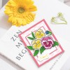 ORIGACH Realistic Spring Pansy Stamp and Punching and Layering Colouring