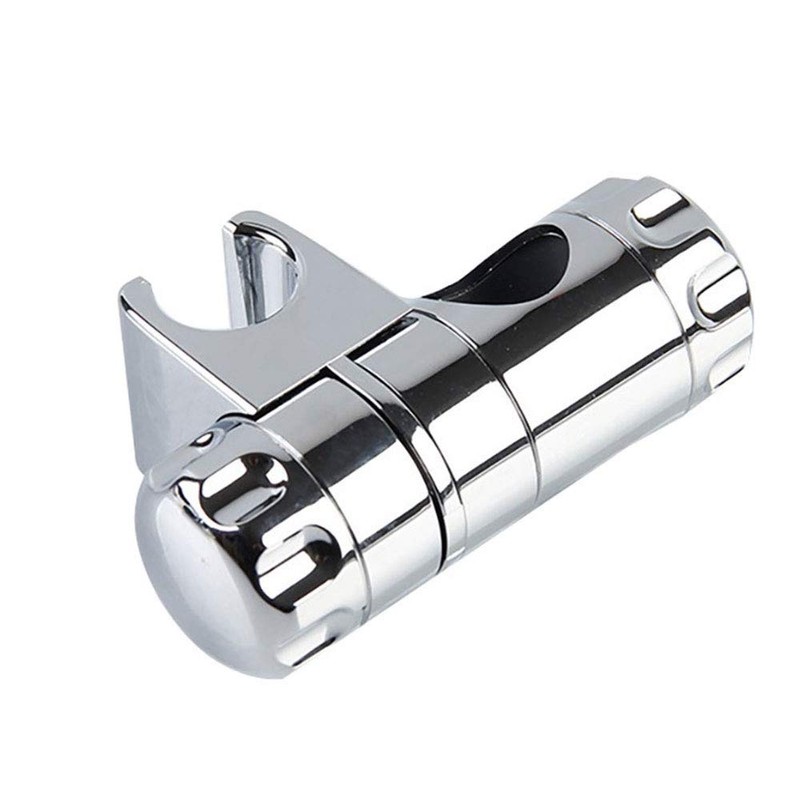 3PCS Shower Head Holder Bathroom Adjustable Chrome Slider Handheld Shower
