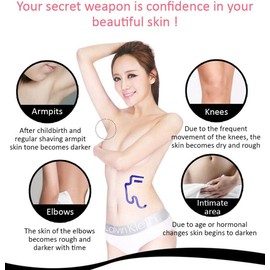AICHUN BEAUTY Jabón Blanqueador De Axilas, Rodillas y Zonas Íntimas Aichun Beauty