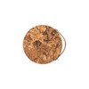 Casafina 8" Cork Trivet with Leather Handle - Cork Collection,