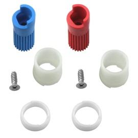 LEDBarz 97479 Stem Extension Kit - 2 Pack for Moen Monticello Widespread Bathroom Faucet | Precision Fit Replacement Sink Faucets Cartridge & Leak Repair Kit