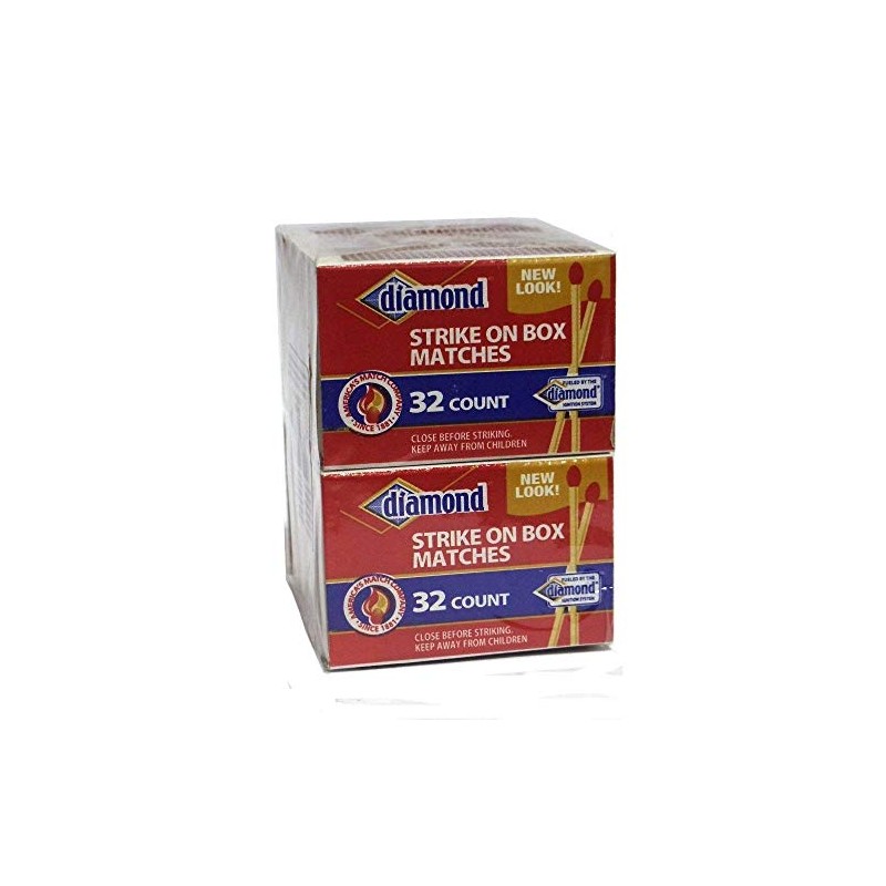 Diamond Strike on Box Matches 10 32 Count (320 Matches