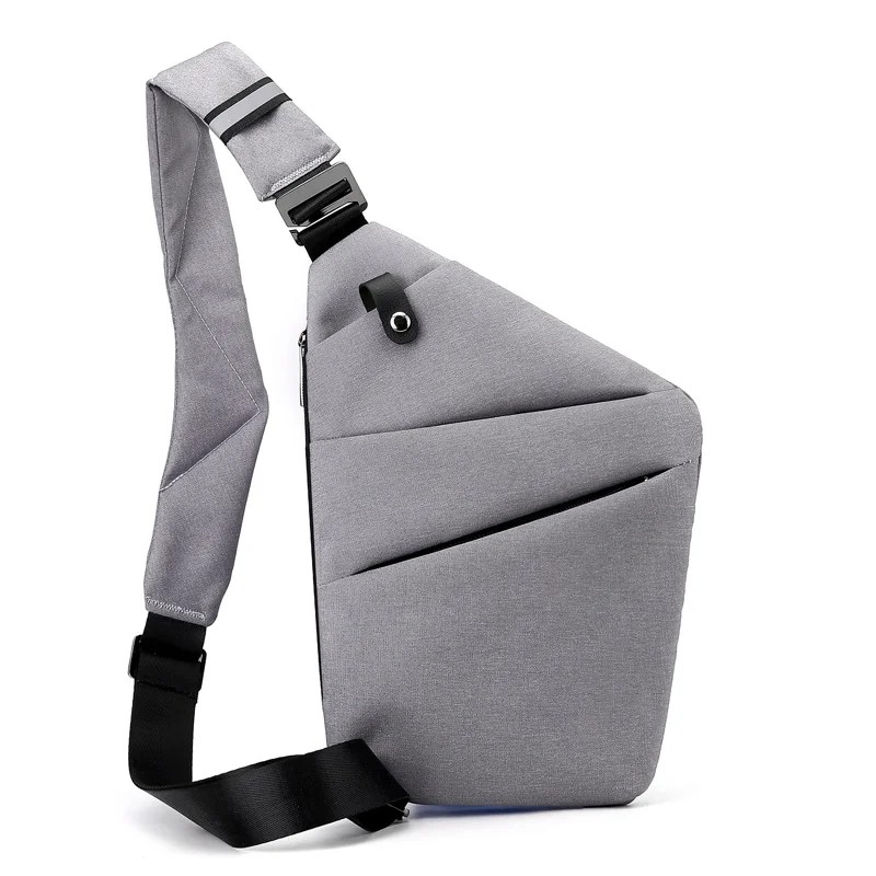 Ultra-Thin Crossbody Chest Bag for Daily Carry – Soft Sling