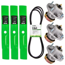 8TEN Deck Rebuild Kit for John Deere 48 inch Z445 Z435 Zero Turn Mowers Blade Spindle Belt