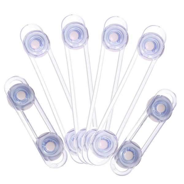 Pack of 6 Baby Drawer Locks, Baby Door Lock, Cabin