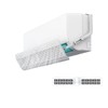 DDongdongqiang Adjustable AC Air Flow Deflector, Air Conditioner Deflector, Mini