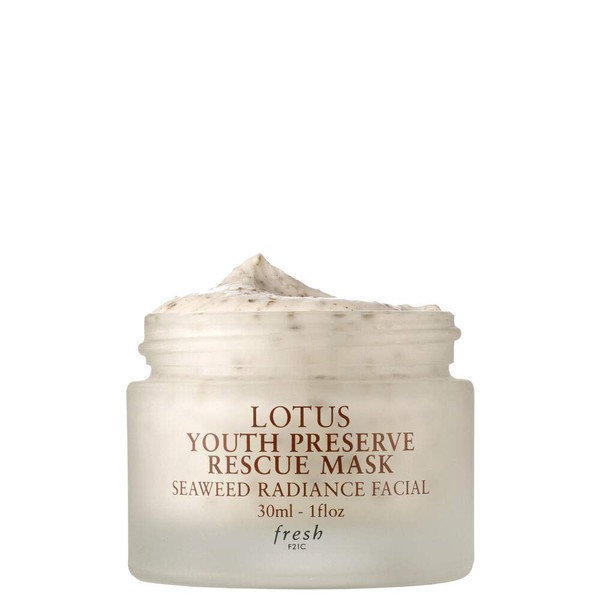 Fresh Lotus Youth Preserve Rescue Mask Seaweed Radiance Facial 1