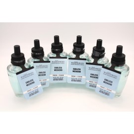 Endless Weekend, Bath and Body, Wallflowers Home Fragrance Refills, 0.8 fl oz Each, 6 Pack