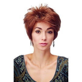 WIG ME UP - 81448-30 Lady Quality Wig short teased strands copper brown
