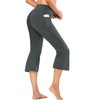 FIRST WAY Buttery Soft Women's Bootcut Yoga Pants Capris with
