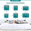 SGI bedding Luxury 4 Piece Texas King(80" W x98 L)