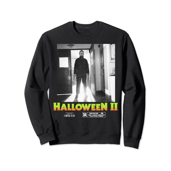 Halloween 2 Michael Myers Doorway Portrait Poster Sweatshirt