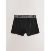 NEXT Pack of 10 Briefs, Black With Grey Waistband