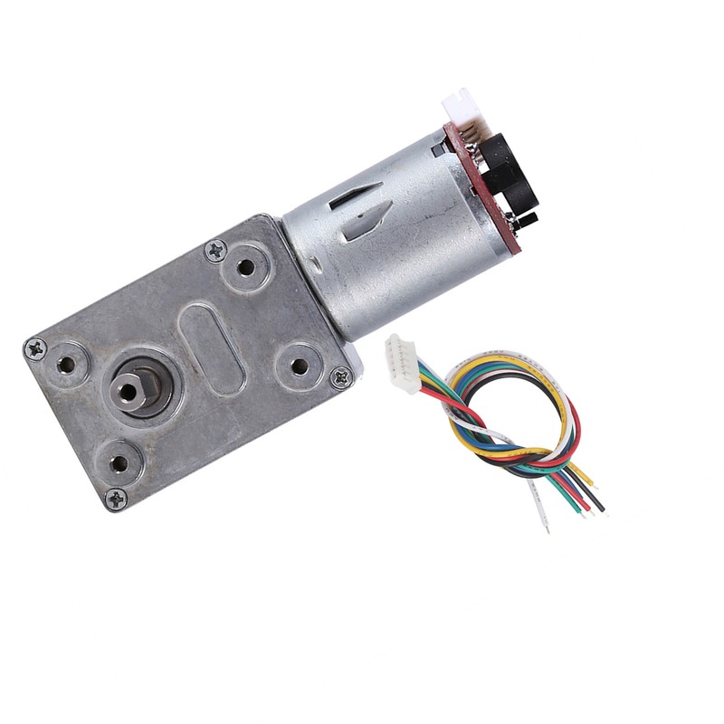 DC 12V Geared Motor High Torque Reduction Motor with Encoder