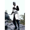 Runcati Mens Medieval Crusader Knights Tunic Renaissance Warrior Templar Cosplay