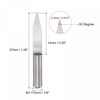 sourcing map Wood Engraving Router Bit, 1/8" 3.175mm Shank 0.3mm