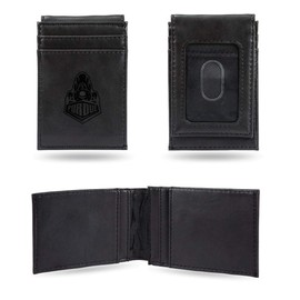 Rico Purdue Boilermakers Black Money Clip Front Pocket Slim Wallet