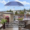 Finderomend Deck Umbrella Mount, Easy Install and Move Outdoor Patio