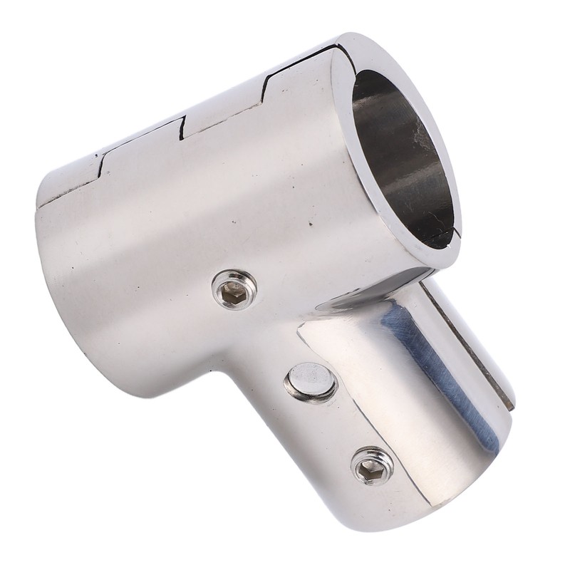 90° T Tee Tube Pipe Connector 1in/25.4mm ID Separable Stainless