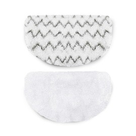 2 Pack Steam Mop Replacement Pads for Bissell Powerfresh Steam Mop 1940 1440 1544 1806 2075 Series, Model 19402 19404 19408 19409 1940a 1940f 1940q 1940t 1940w B0006 B0017, Reusable Cleaning Pad 1+1