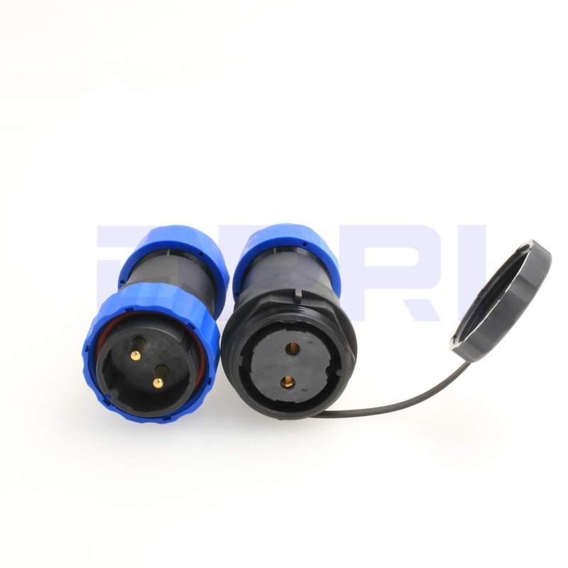 DRRI HE29 2~26pin 28mm Panel Mount waterproof Circular Aviation Connector