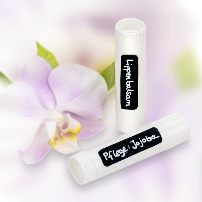 GLOREX 6 x 6ml White Lipstick Tube for Home Cosmetics