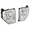 HECASA Pair Headlights Compatible with 2008-2012 Jeep Liberty Replacement for