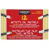 Sargent Art 22-2017 12-Count Oil Pastels Assorted, 5.9 by 0.9-Cm