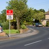 4 Pack Large No Parking Fire Lane Sign, 18"x 12"