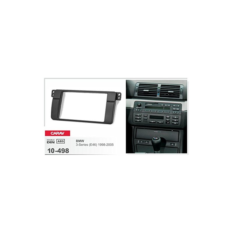 carav 10-498 Double DIN Car Radio Fascia for 3 Series